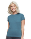 LAT 3516 - Women's Fine Jersey T-Shirt - Surf Blackout