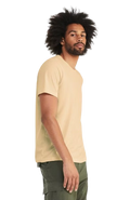 Unisex Heather CVC T-Shirt - Heather Soft Cream