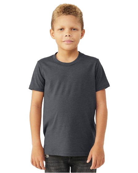 Youth Jersey T-Shirt - Heather Midnight Navy