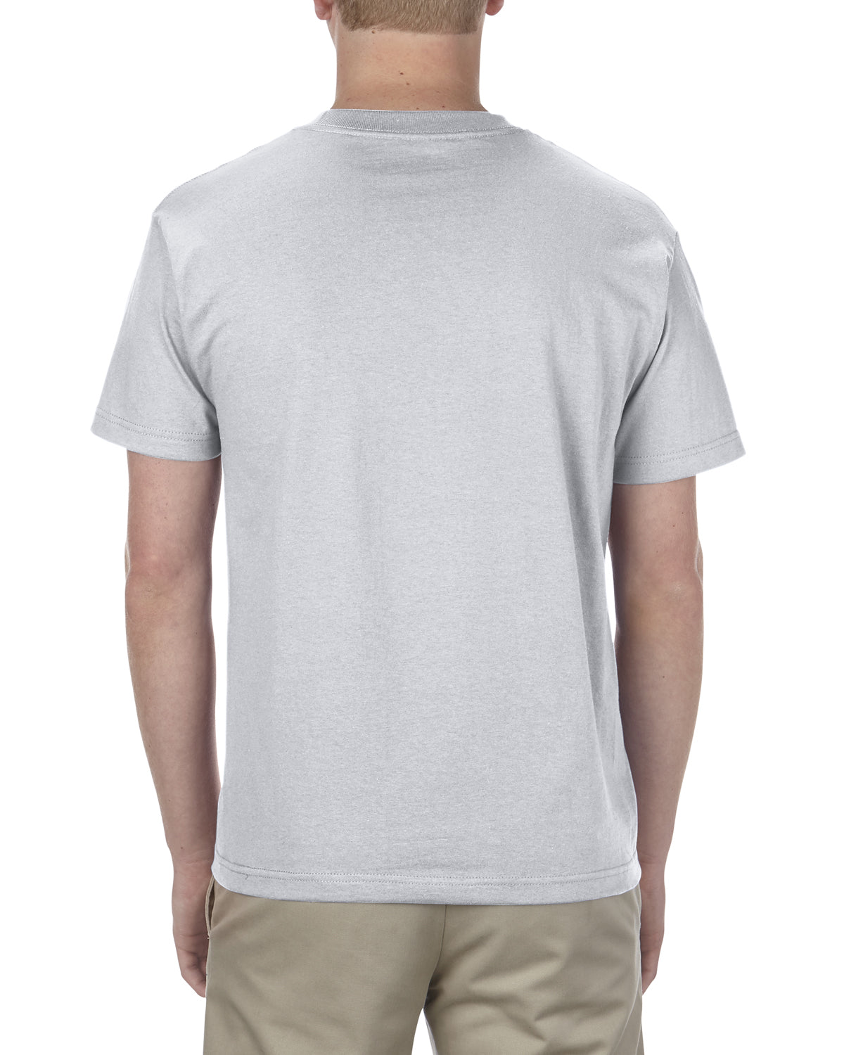 Unisex Heavyweight Cotton T-shirt - Silver