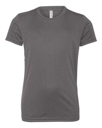 Youth Performance Short-Sleeve T-Shirt - Sport Graphite