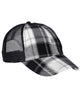 White / Black Plaid