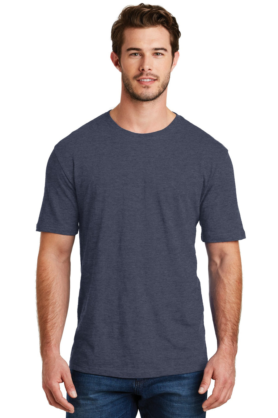 Unisex Perfect Blend Tee - Heather Navy