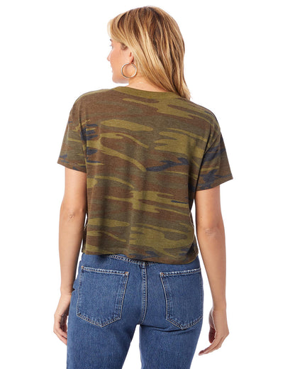 Women's Headliner Cropped T-Shirt - Camo