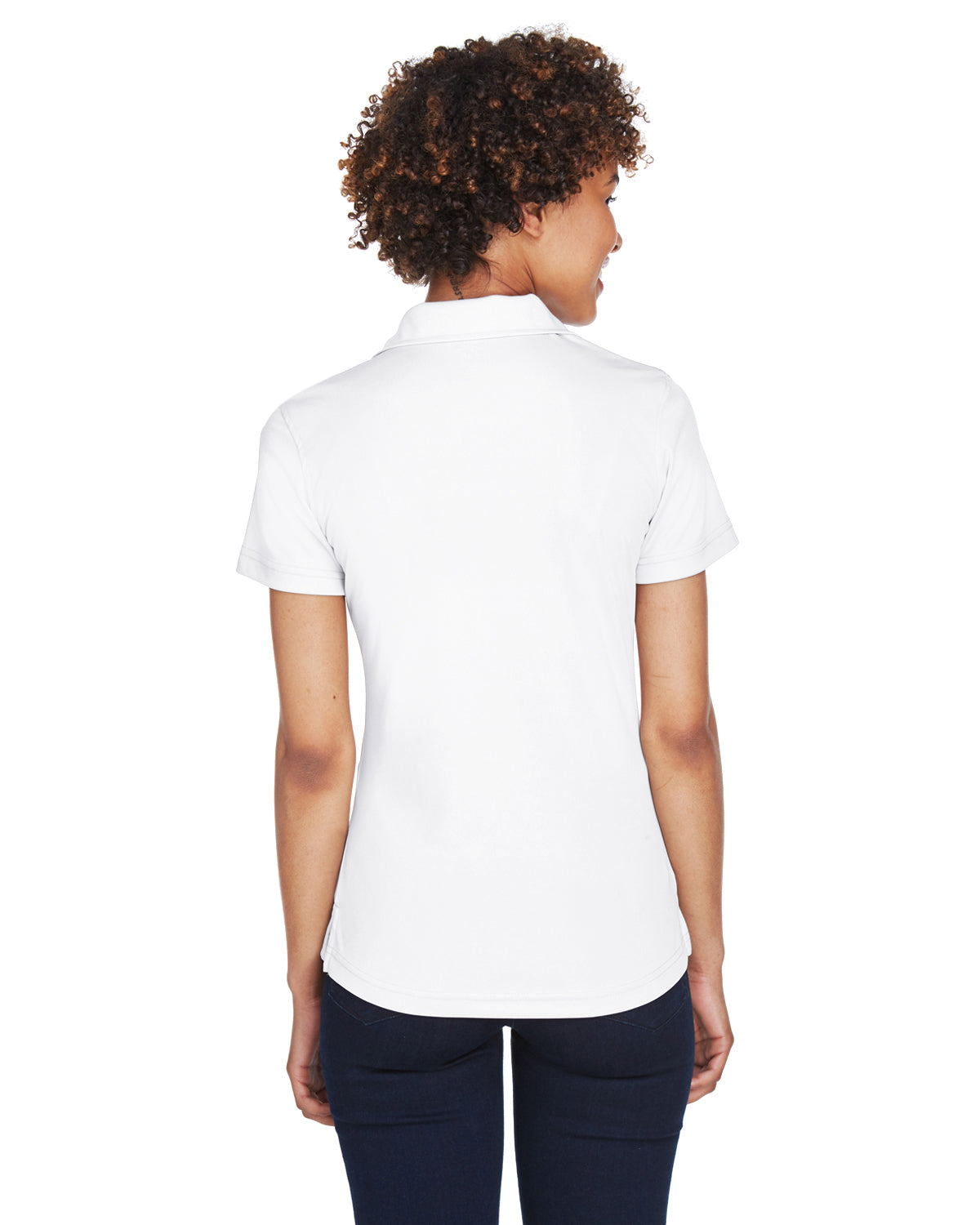 Women's Cool & Dry Sport Performance Interlock Polo - White