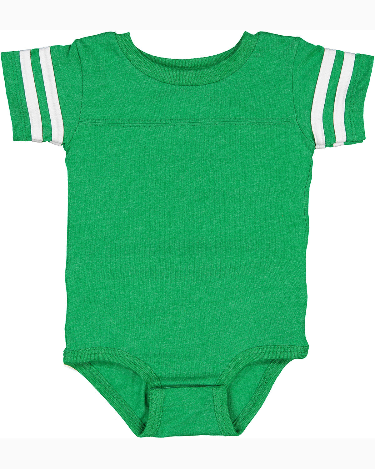 Infant Football Bodysuit - Vintage Green / Bd White