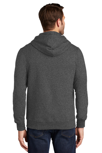 Unisex Fan Favorite Fleece Full-Zip Hoodie - Dark Heather Gray
