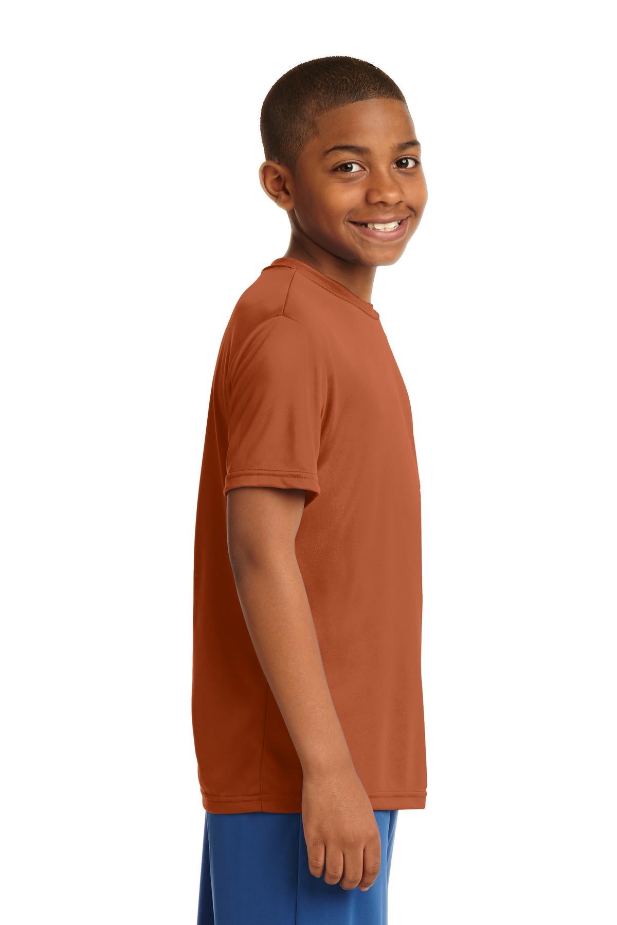 Youth PosiCharge Competitor Tee - Texas Orange