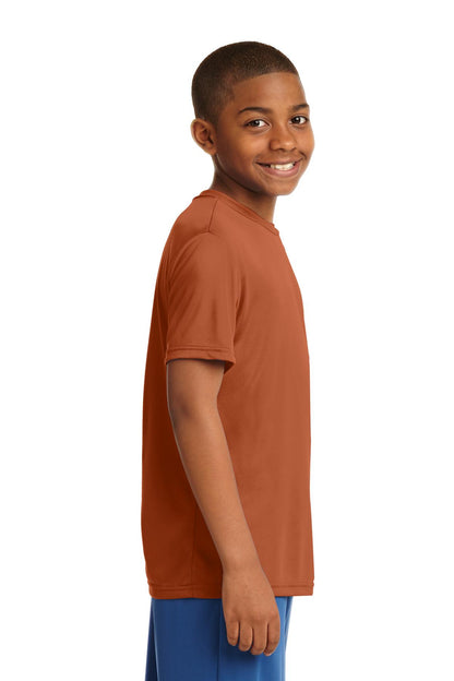 Youth PosiCharge Competitor Tee - Texas Orange