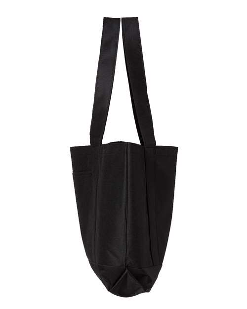 Liberty Bags 7002 Black/ Black — direct side
