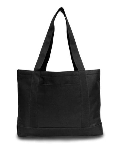 Liberty Bags 7002 Black/ Black — front