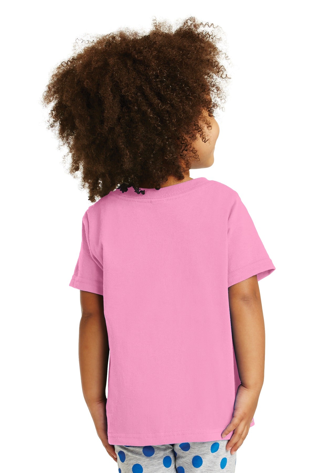 Toddler Core Cotton Tee - Candy Pink
