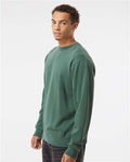 Independent Trading Co. PRM3500 Pigment Alpine Green — on model side