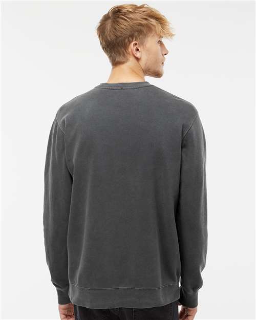 Independent Trading Co. PRM3500 Pigment Black — on model back