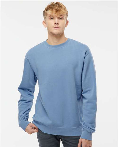 Independent Trading Co. PRM3500 Pigment Light Blue — on model front