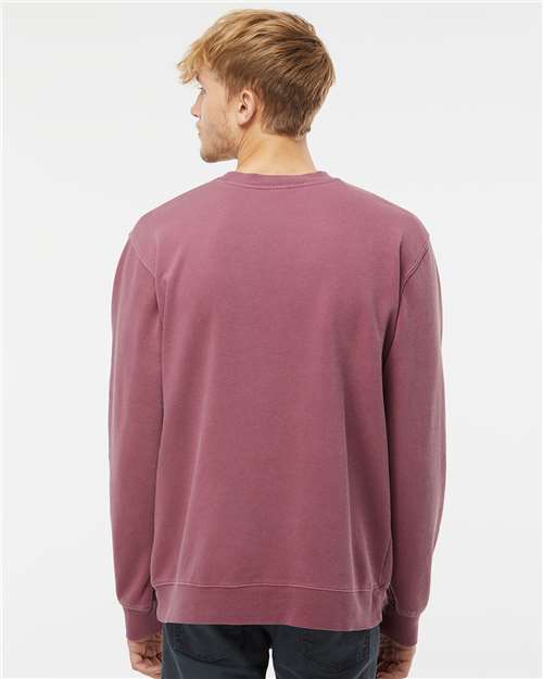 Independent Trading Co. PRM3500 Pigment Maroon — on model back