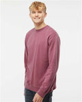 Independent Trading Co. PRM3500 Pigment Maroon — on model side