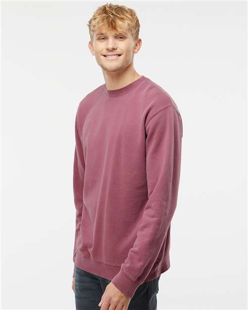 Independent Trading Co. PRM3500 Pigment Maroon — on model side