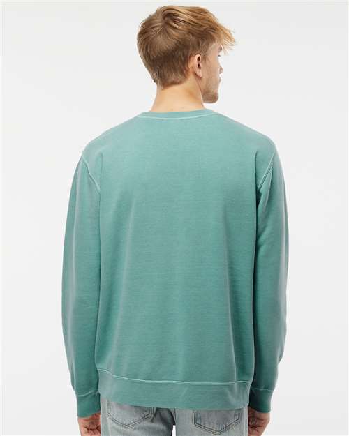 Independent Trading Co. PRM3500 Pigment Mint — on model back