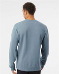 Independent Trading Co. PRM3500 Pigment Slate Blue — on model back