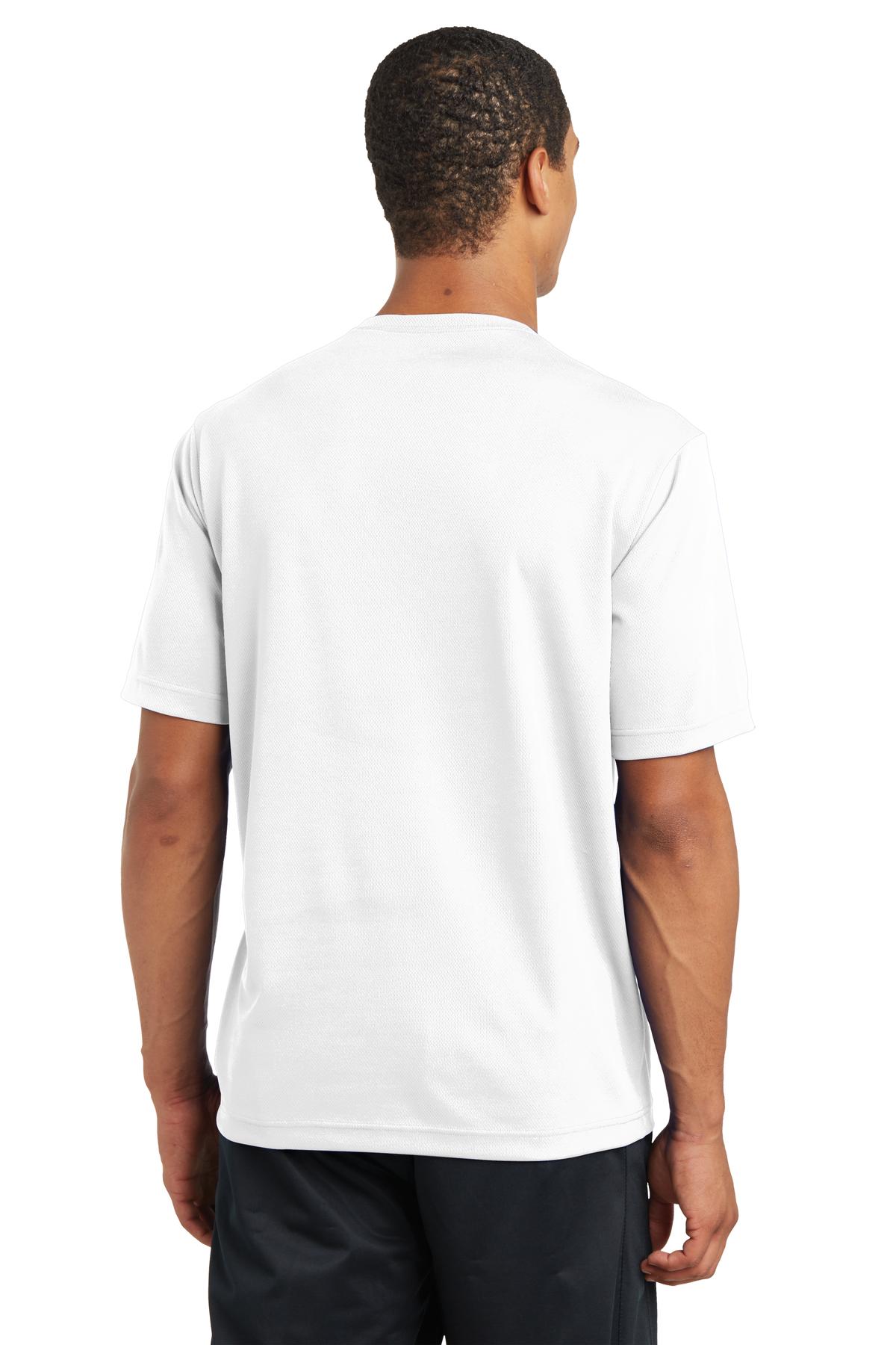 Unisex PosiCharge RacerMesh Tee - White