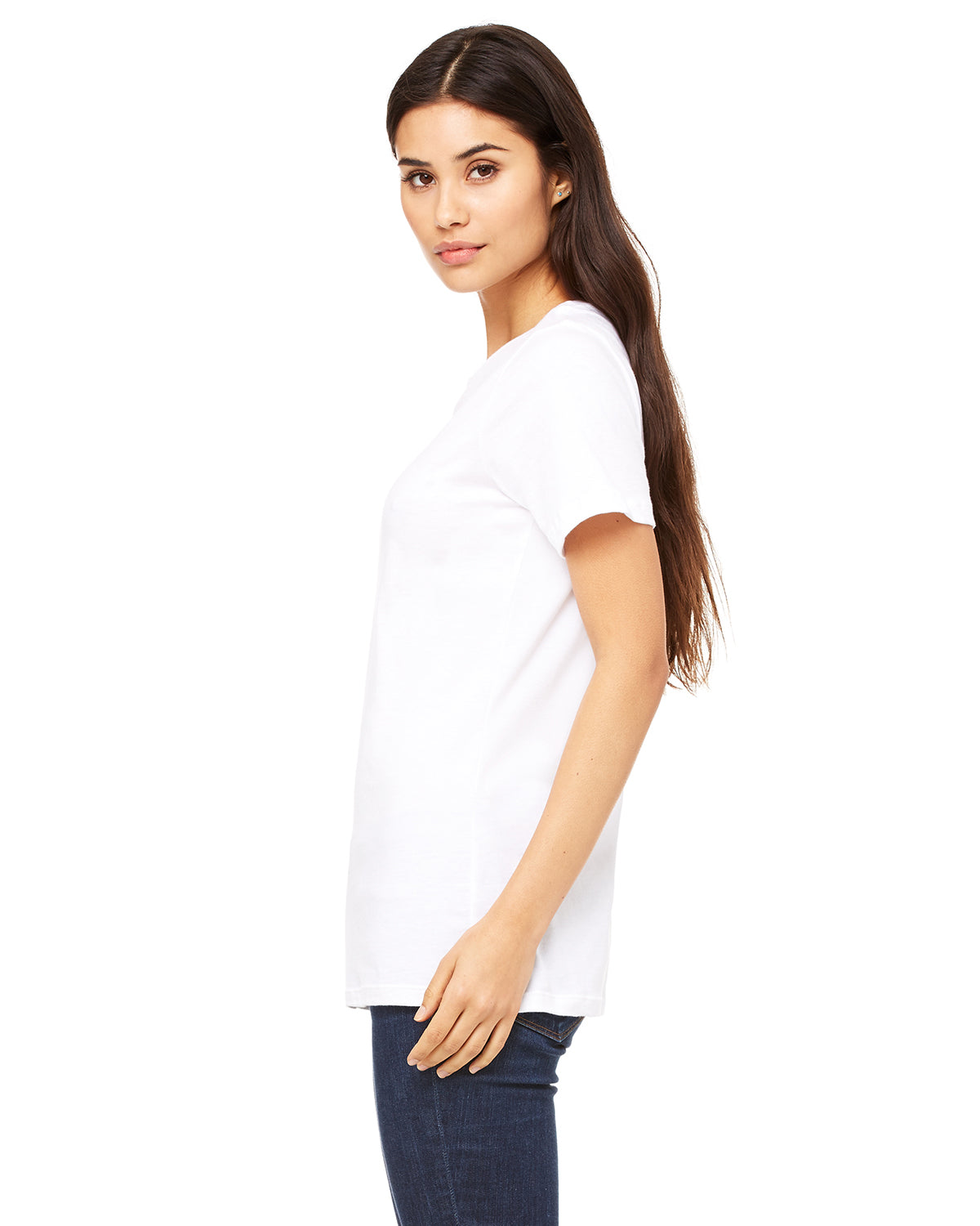 Women's Relaxed Jersey Short-Sleeve T-Shirt - White