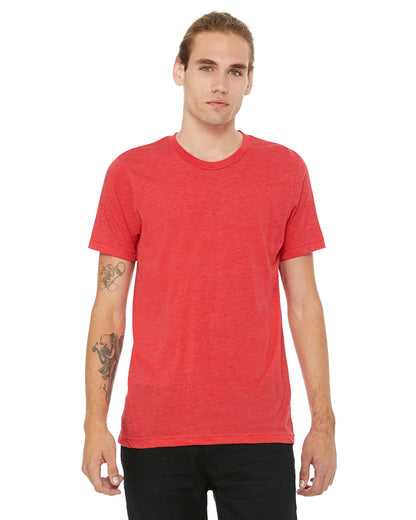 Unisex Triblend T-Shirt - Light Red Triblend