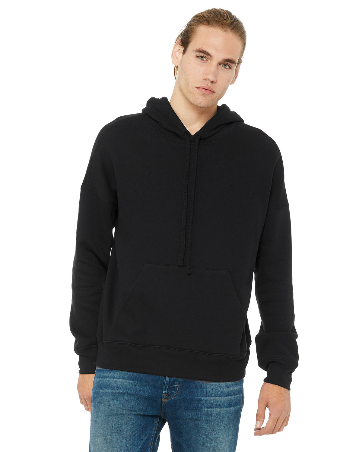 Unisex Sponge Fleece Pullover DTM Hoodie - Black