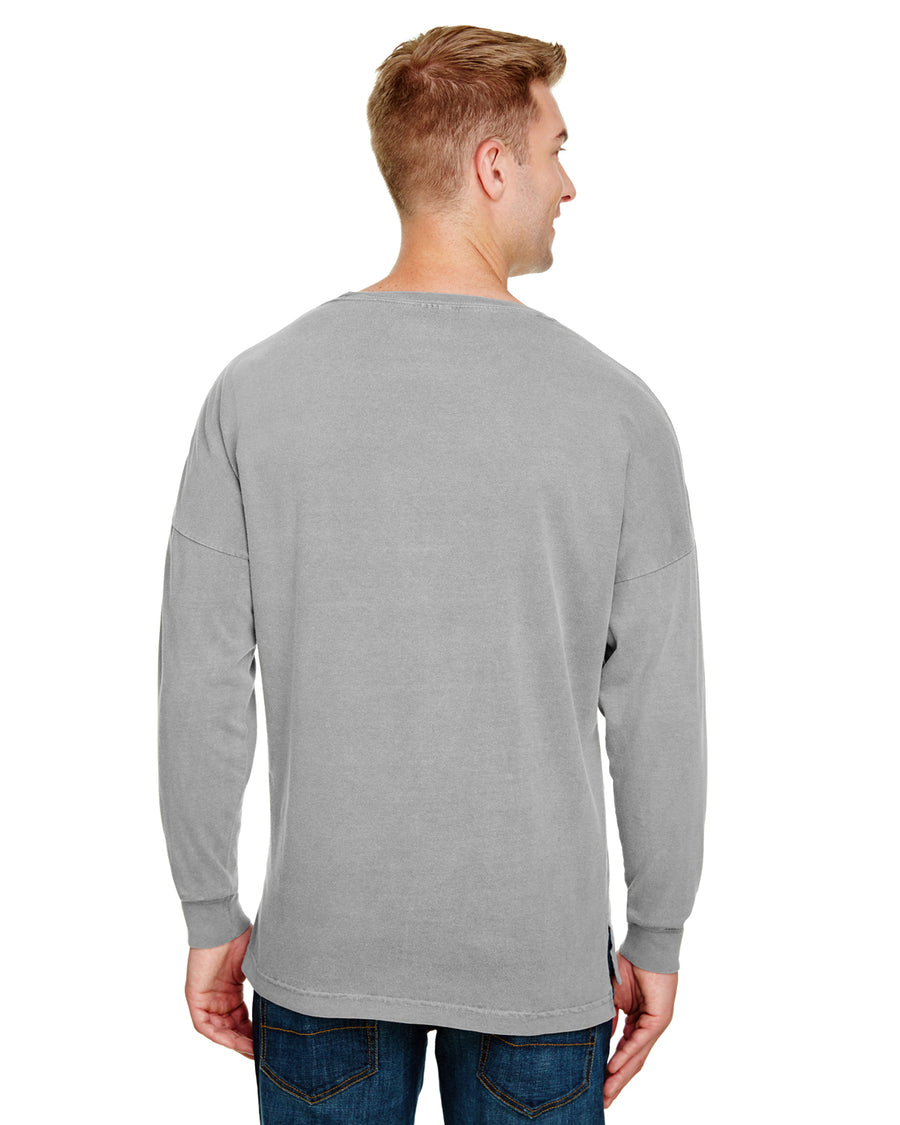 Unisex Heavyweight RS Oversized Long-Sleeve T-Shirt - Gray