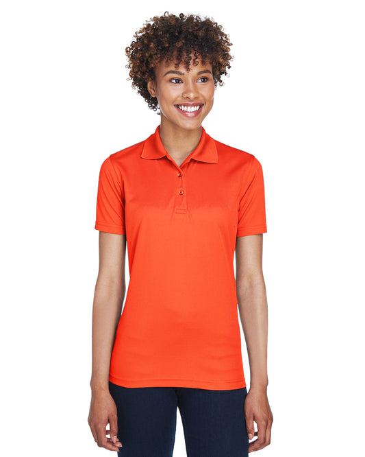 Women's Cool & Dry Mesh Piqué Polo - Orange