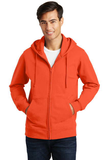 Unisex Fan Favorite Fleece Full-Zip Hoodie - Orange