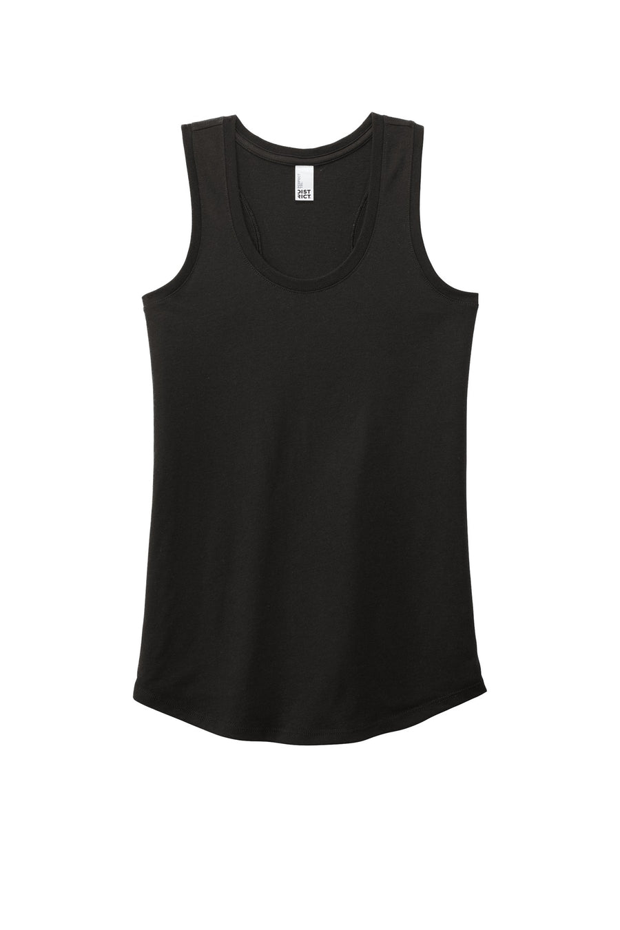 Women's Perfect Tri Racerback Tank - Black