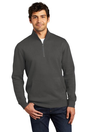 Unisex V.I.T. Fleece 1/4-Zip - Charcoal