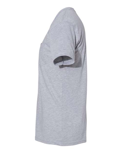 Next Level 3605 Heather Grey — direct side