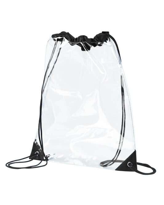 PVC Cinch Sack - Black