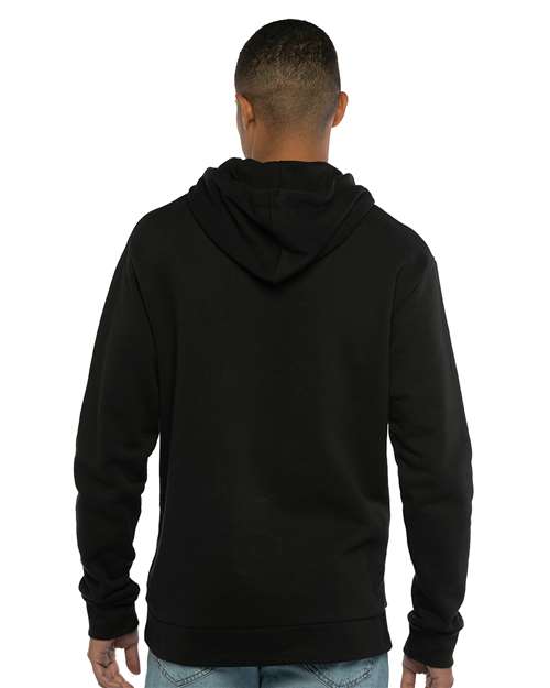 Next Level 9303 Black — on model back