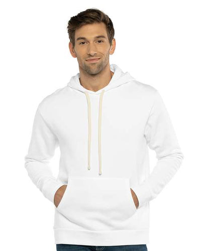 Next Level 9303 White — on model front