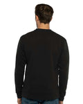 Next Level 9001 Black — on model back