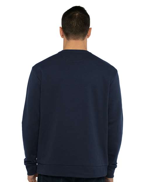 Next Level 9001 Midnight Navy — on model back
