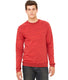 Bella + Canvas 3901 - Unisex Sponge Fleece Raglan Sweatshirt - Red Marble Fleck