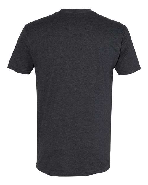 Next Level 6410 Heather Charcoal — back