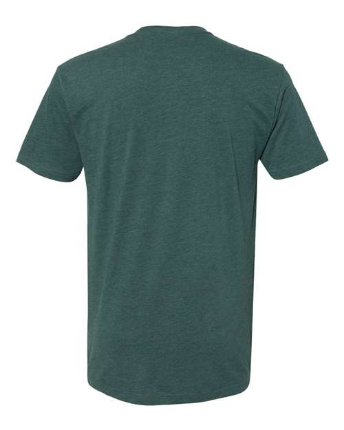 Next Level 6410 Heather Forest Green — back