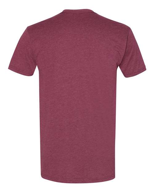 Next Level 6410 Heather Maroon — back