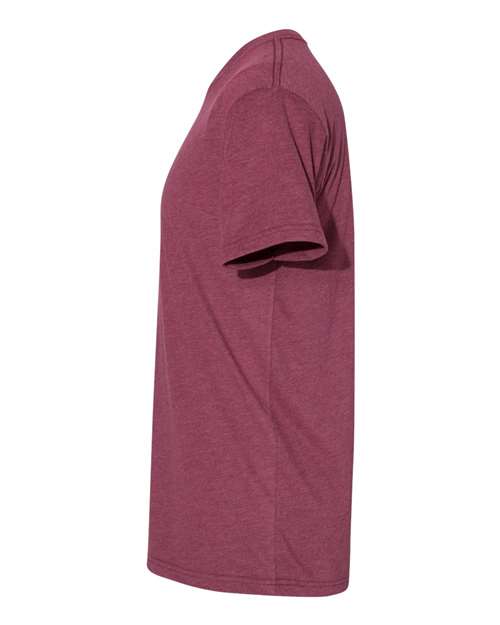 Next Level 6410 Heather Maroon — direct side