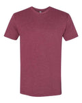 Next Level 6410 Heather Maroon — front
