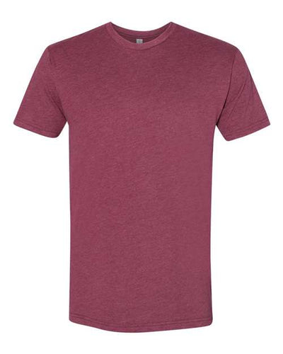 Next Level 6410 Heather Maroon — front