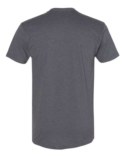 Next Level 6410 Heather Metal — back
