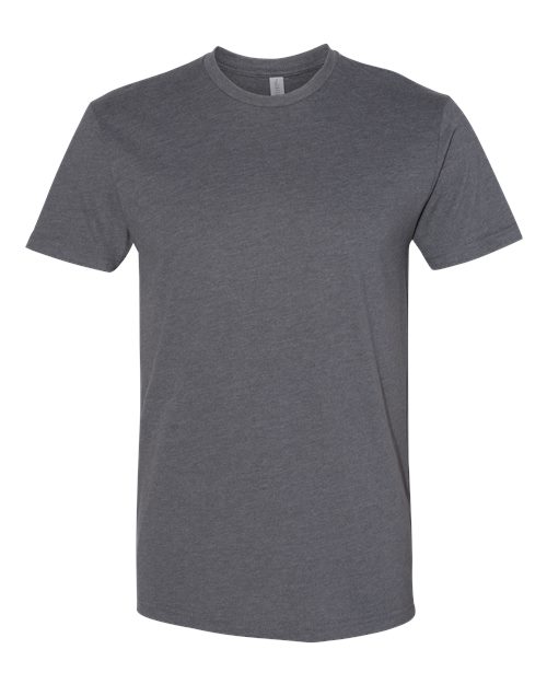 Next Level 6410 Heather Metal — front