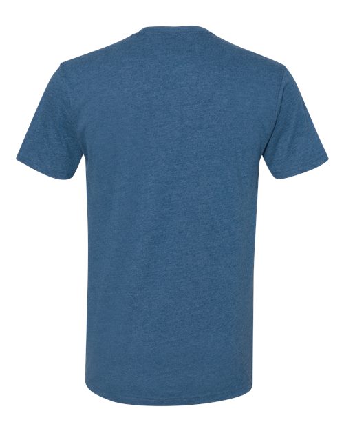 Next Level 6410 Heather Cool Blue — back