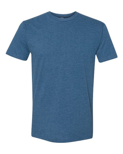 Next Level 6410 Heather Cool Blue — front
